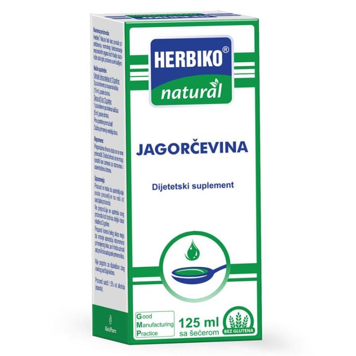 HERBIKO Sirup jagorčevina, 125ml