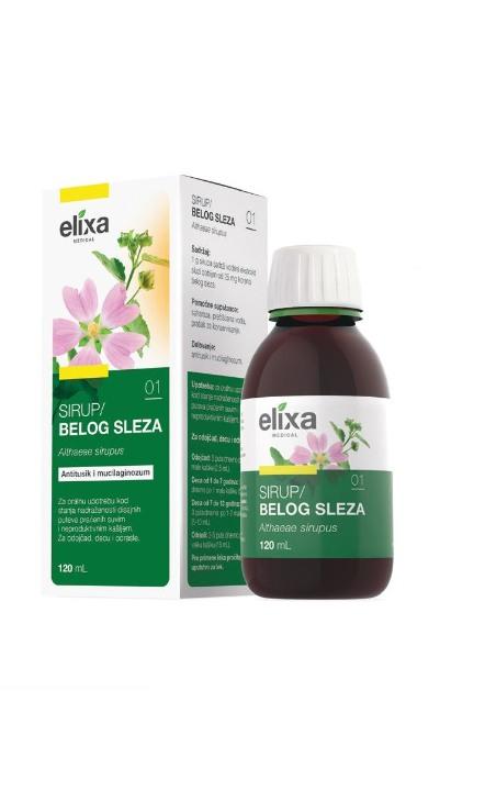 Elixa Sirup od belog sleza, 120ml