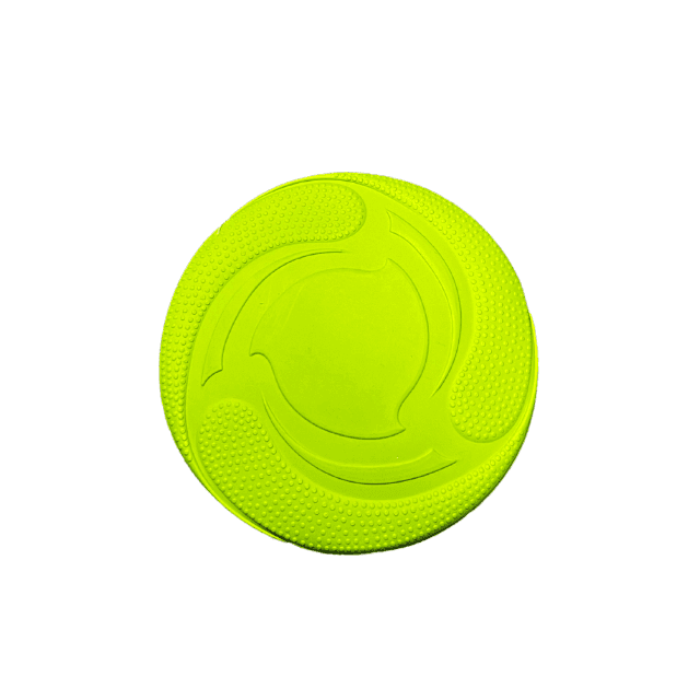 Igračka za pse Gumeni frizbi, 15cm, Žuti