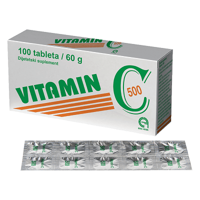 Eko Farm Vitamin C, 500mg, 10 tableta