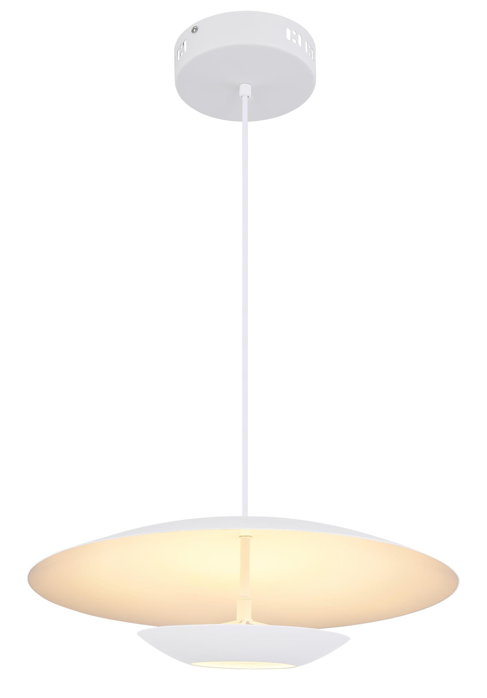 Viseća lampa bela, LED