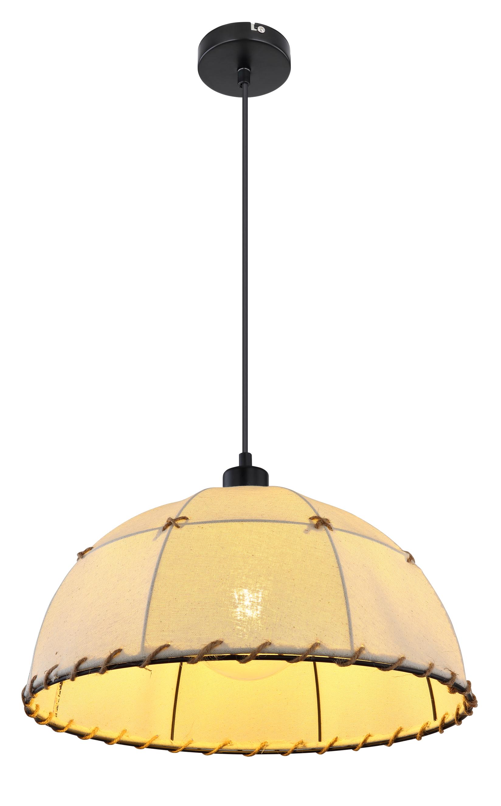 Viseća lampa crna mat, 1x E27