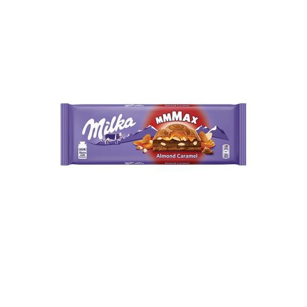 MILKA Mlečna čokolada, Badem i karamela, 300g