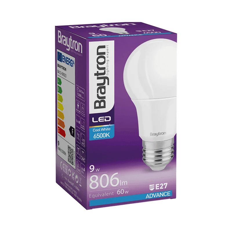 BRAYTRON Sijalica BRY-LED 9W-E27-6500K