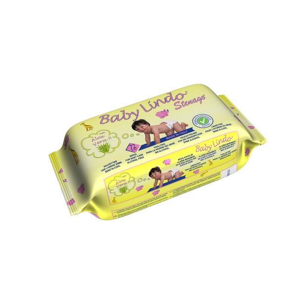 BABY LINDO Vlažne maramice Baby Lindo aloe vera, 72/1