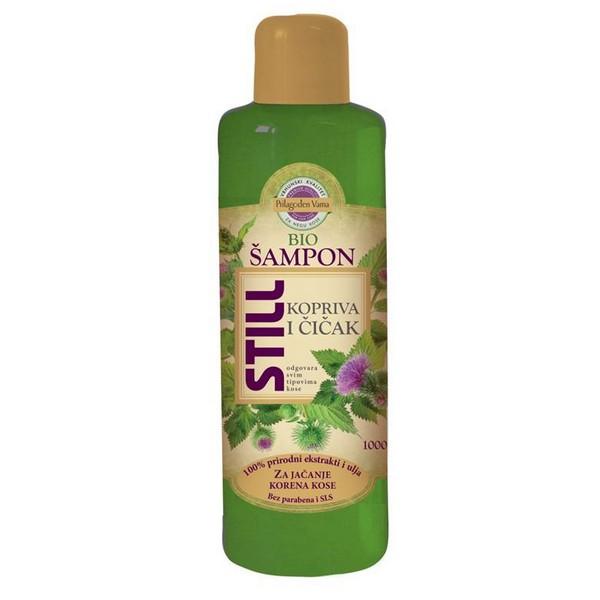 STILL Šampon za kosu Bio kopriva i čičak, 1l