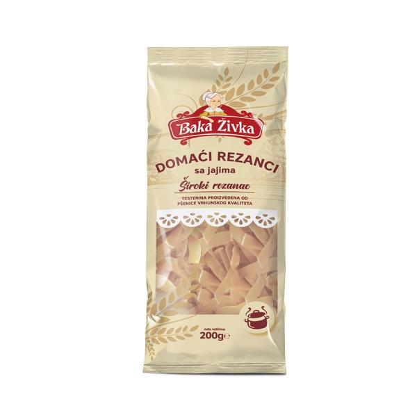 BAKA ZIVKA Domaći široki rezanci, 200g