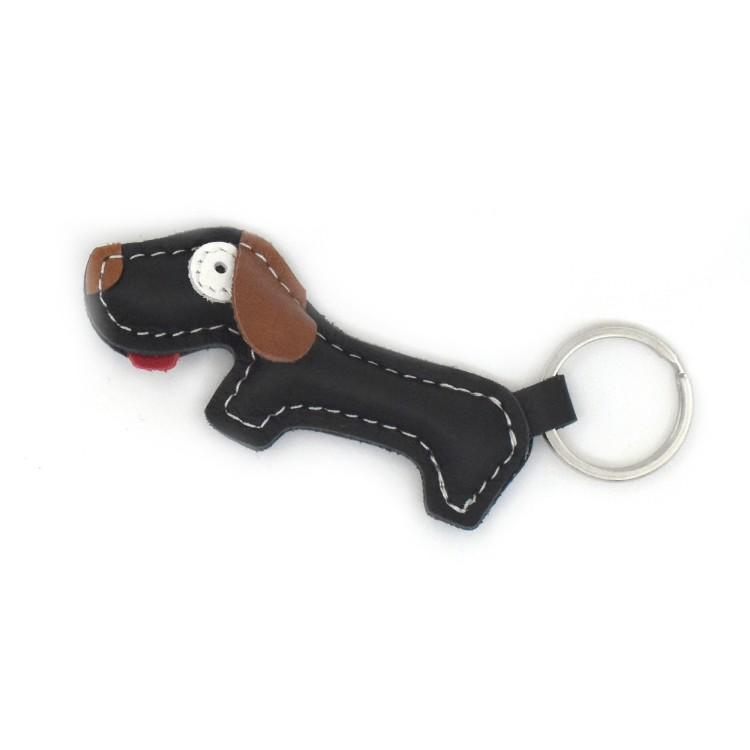 TRIBALLI Privezak za ključeve Jazavičar, Crni