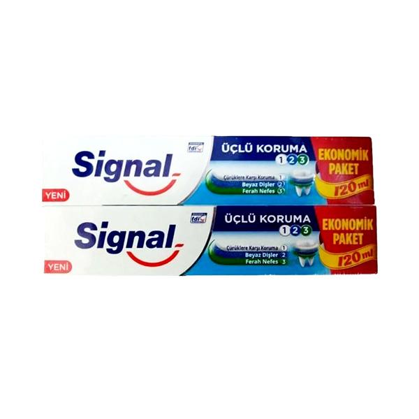 SIGNAL Komplet pasta za zube Triple protection, 2x120ml
