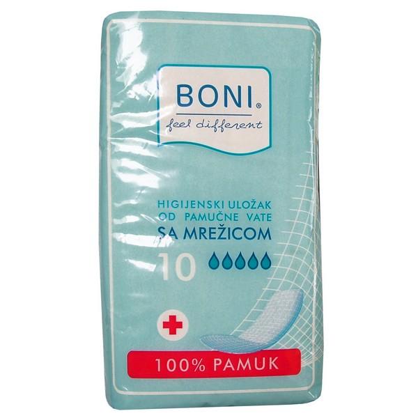 BONI Higijenski ulošci sa mrežicom, 10 komada