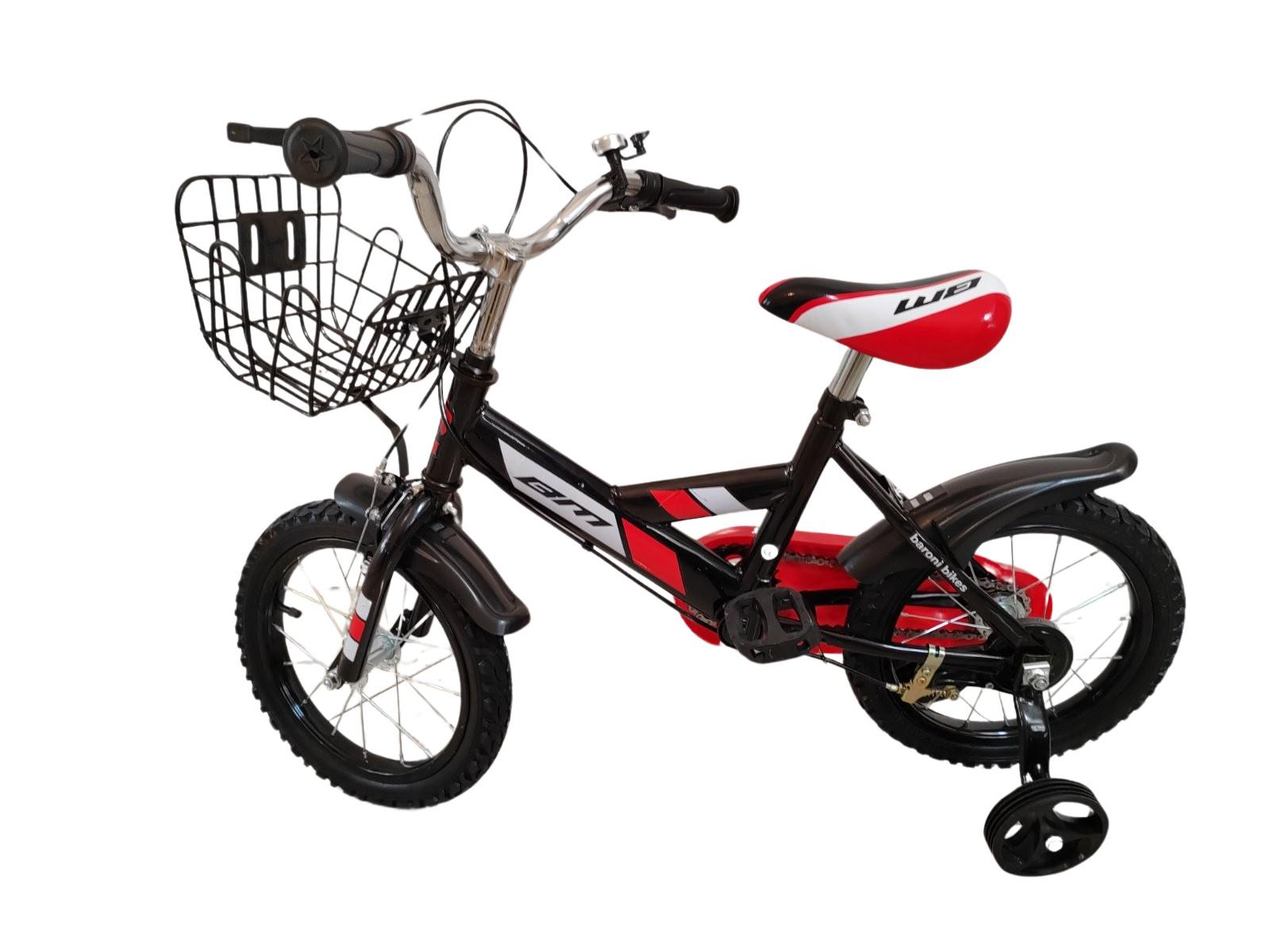 Baroni Dečiji bicikl 14",2, Crni
