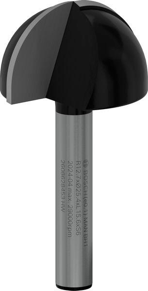 Bosch Glodalo za polukružne kanale PRO 2608628453, R12.7, 6 mm