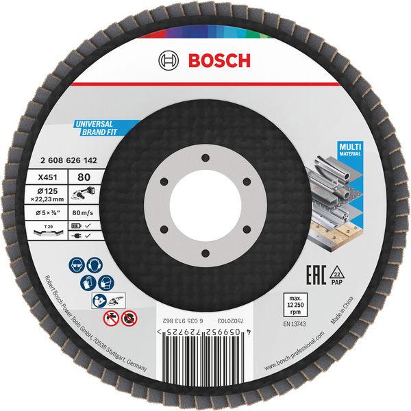 Bosch Lamelni disk X451 2608626177, O125, T29, G80