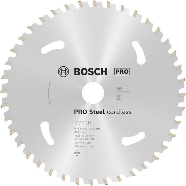 Bosch Pro List aku testere za čelik 165mm 40T 2608846858