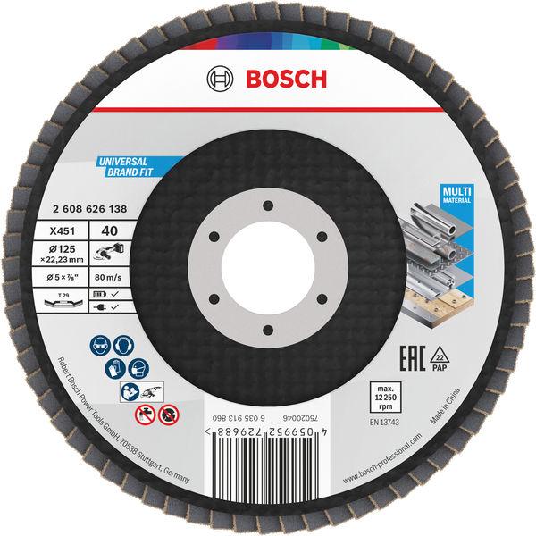 Bosch Lamelni disk X451 2608626175, O125, T29, G40