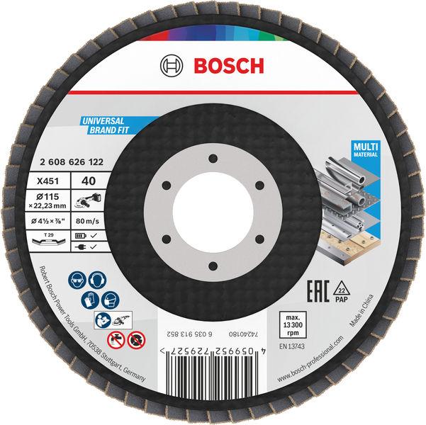 Bosch Lamelni disk X451 2608626167, O115, T29, G40