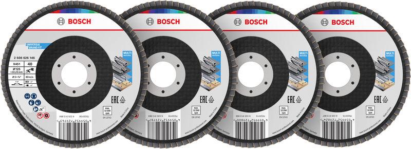 Bosch Lamelni disk X451 2608626164, O125, T27, Mix G, 60 komada