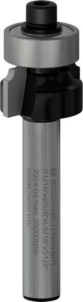 Bosch Glodalo za zaobljivanje PRO 2608629690, R1/16", 1/4"