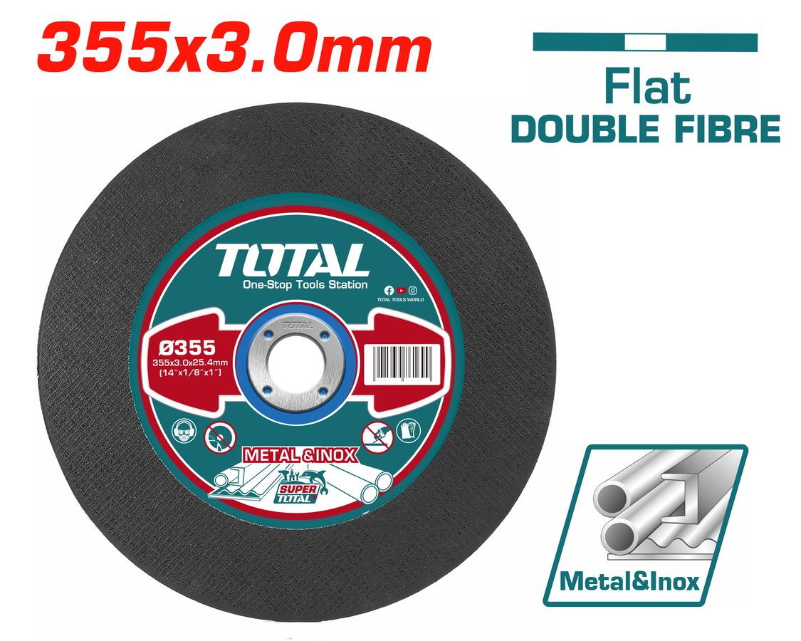 Total Rezna ploča za metal TAC2213551, 355x3x25.4mm