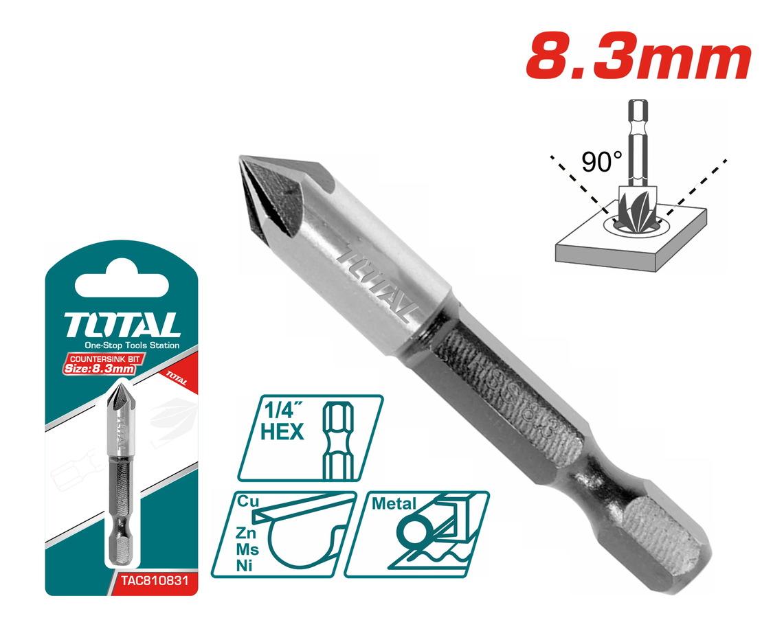 Total Upuštač za metal TAC810831, 8.3mm