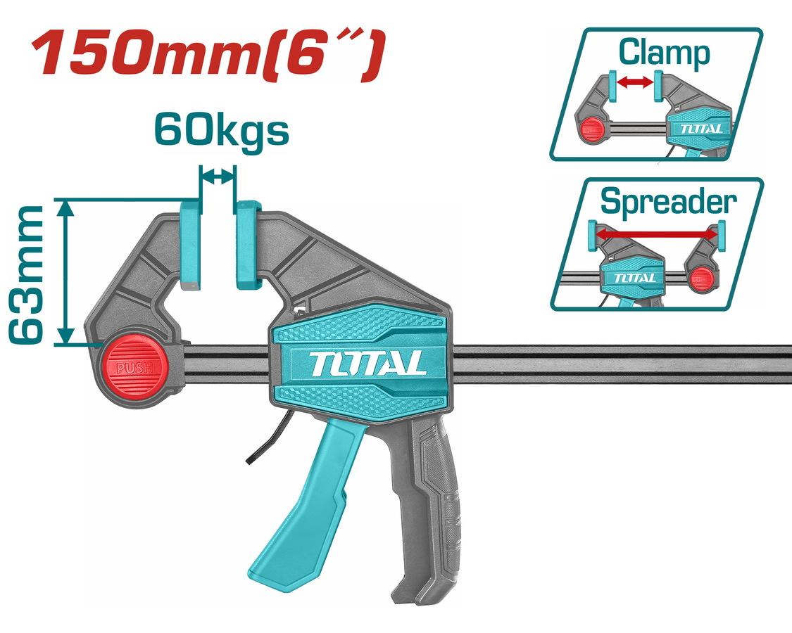 Total Brza stega THT1340601, 63x150mm