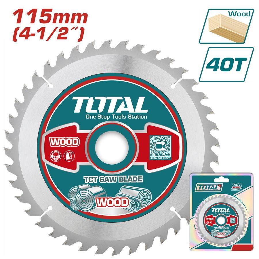 Total TCT list testere TAC231255, 115mm