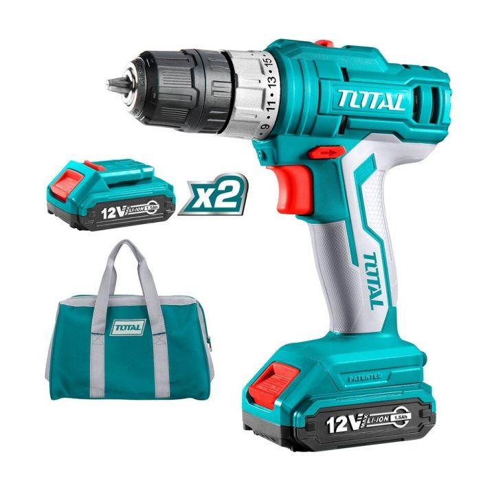 Total Li-ion bušilica TDLI1222, 12V, 25Nm