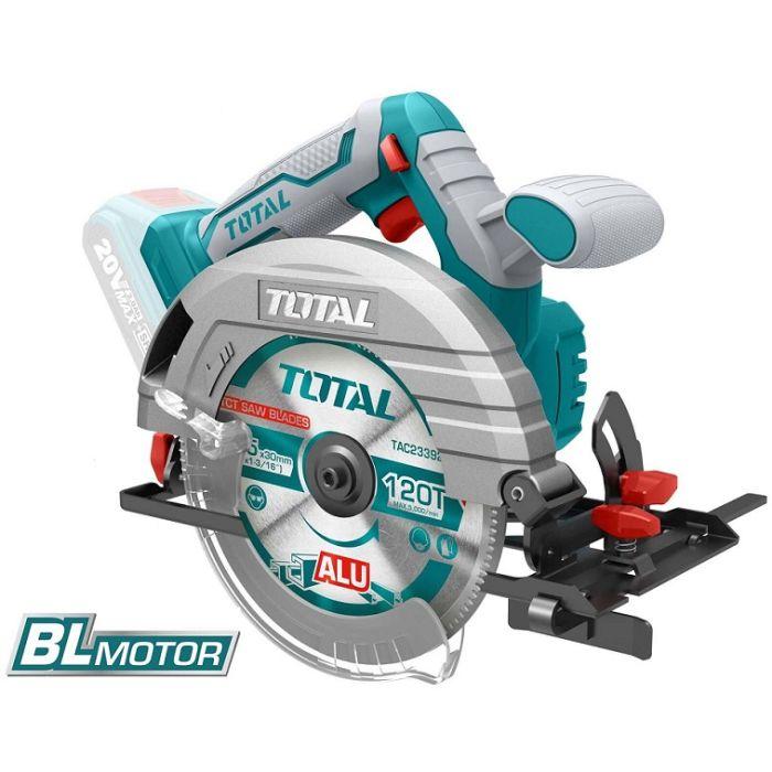 Total Litijum-jonska kružna testera TSLI1651, 165mm, Solo