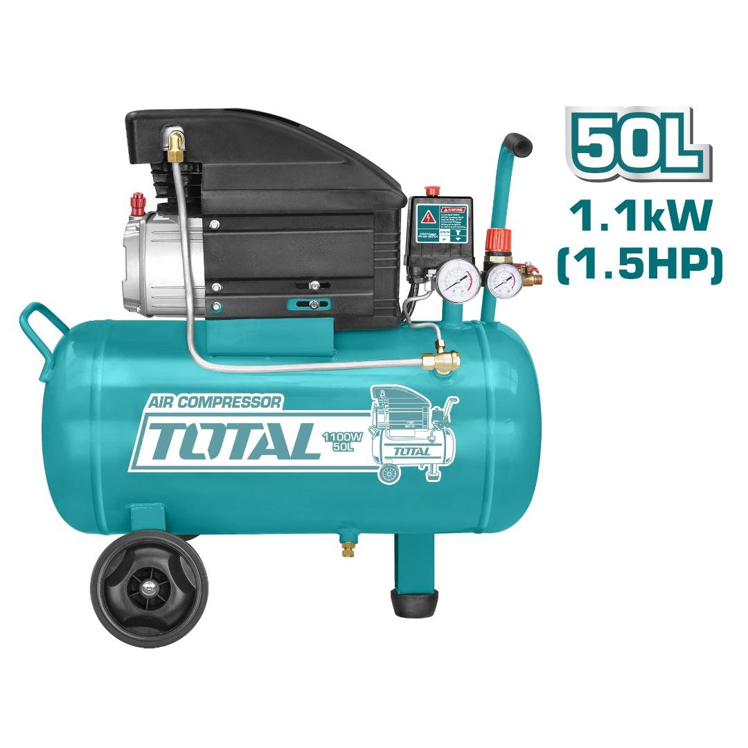 Total Kompresor TC255061E, 50L, 1.1KW, Uljani