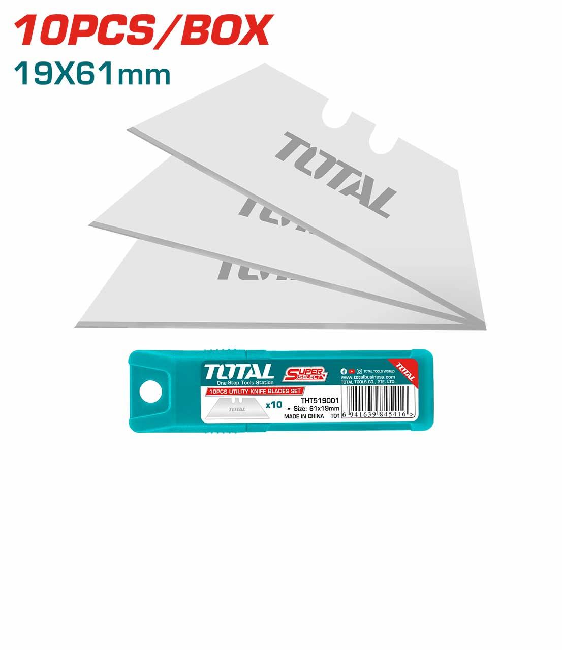 Total Set nožića za skalpel THT519001, 19x61mm, 10 komada