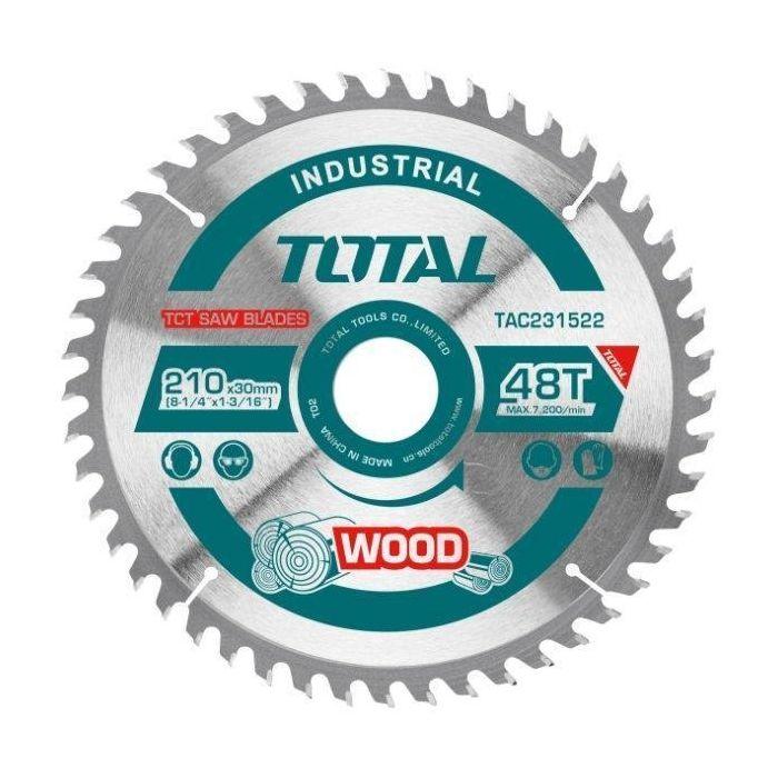 Total Rezni list za drvo TAC231522, 210x25, 4mm, 48 zuba