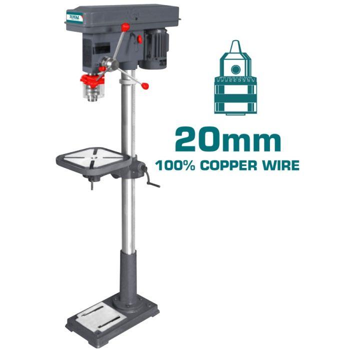 Total Bušilica TDP207502, Stubna, 750W