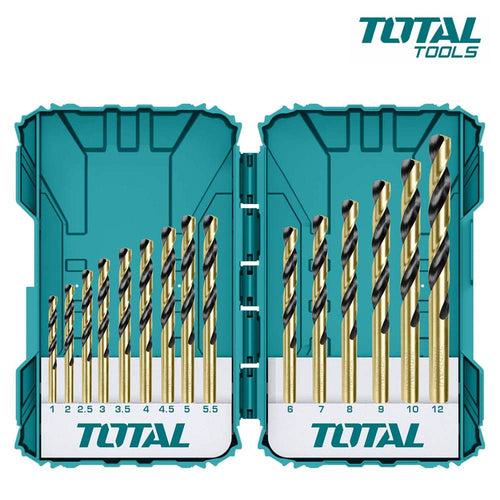 Total Set burgija za metal, drvo i beton PBCA16008, 16 komada