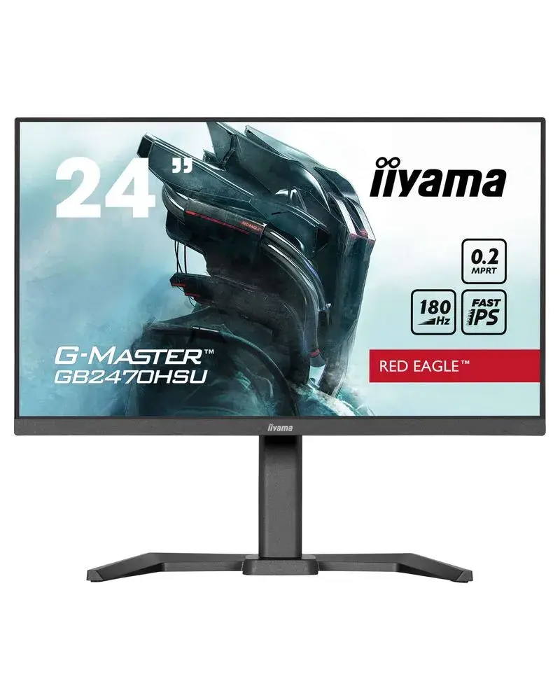 Iiyama Monitor G-Master GB2470HSU-B6 IPS, 180 Hz, Adaptive Sync, 23.8", Crni