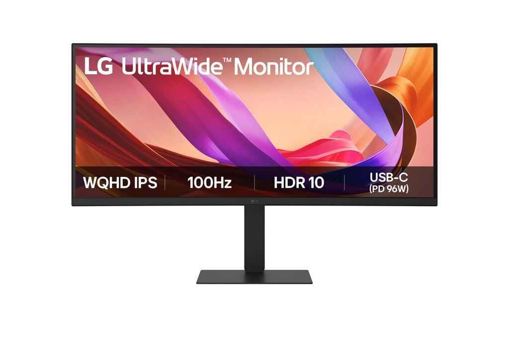 LG Monitor 34U650A-B, Zakrivljeni, 34", 3440 x 1440, WQHD, IPS, 100 Hz, Crni