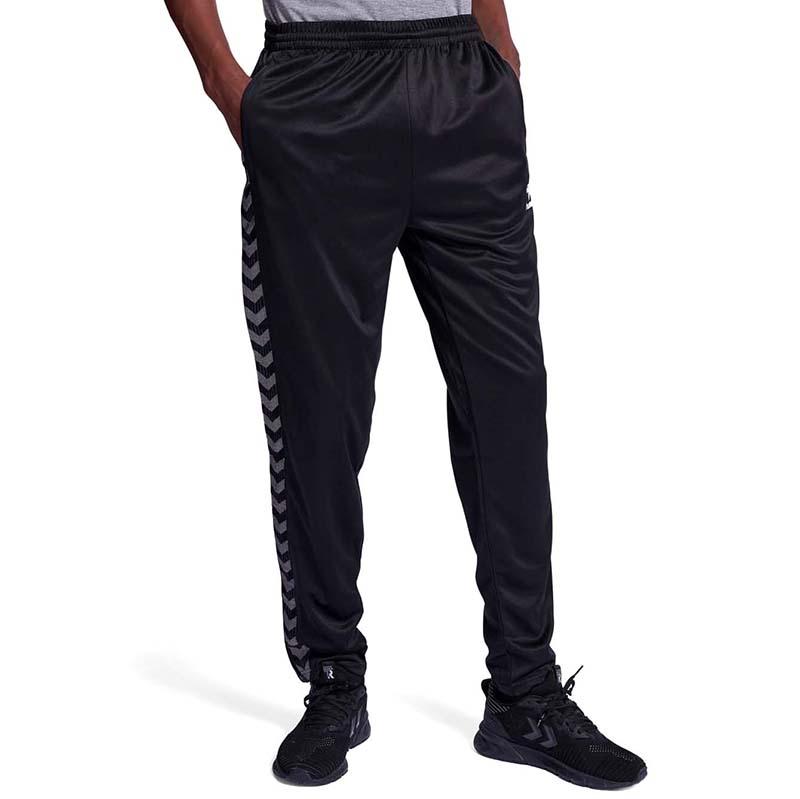 HUMMEL Muške trenerke HMLAUTHENTIC PL, Donji deo, Crne