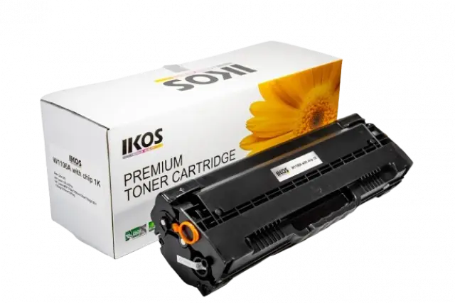 IKOS Toner W1106A, sa čipom, 1K (HP 107a/107w)