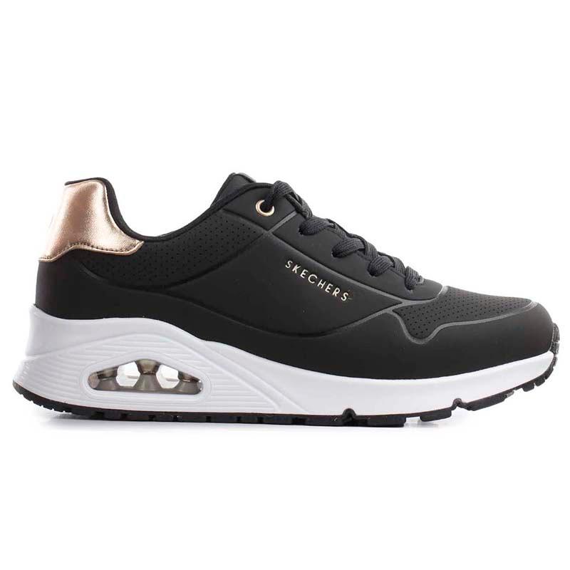SKECHERS Patike za devojčice Black synthetic trim, Crne
