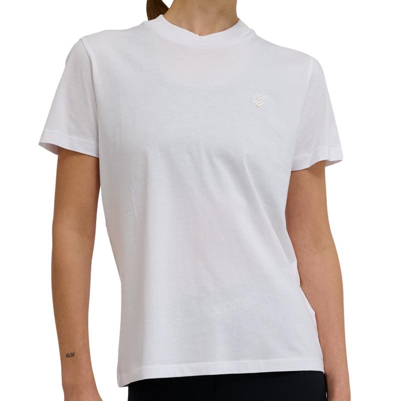 HUMMEL Ženska majica HMLPULSE CO REGULAR W, Bela