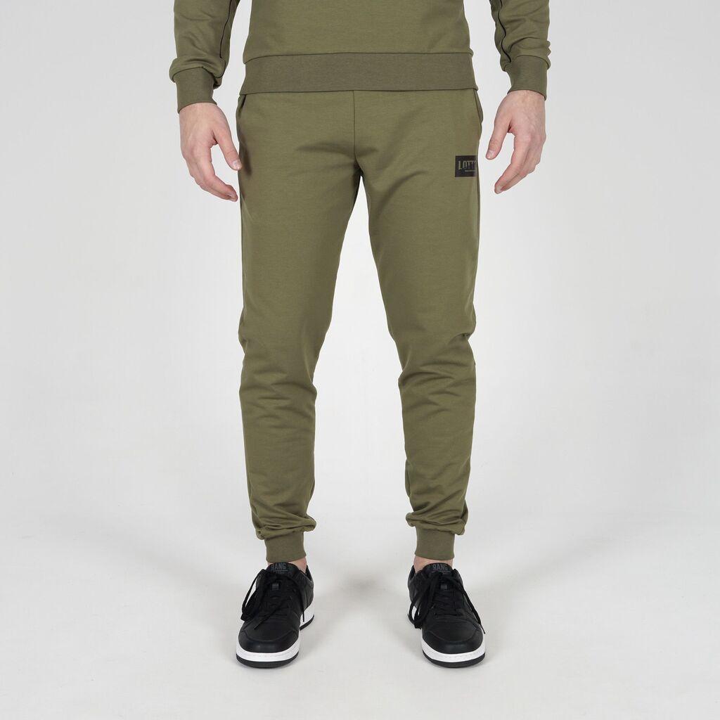Lotto Muški donji deo trenerke Essence cuff pants, Maslinaste