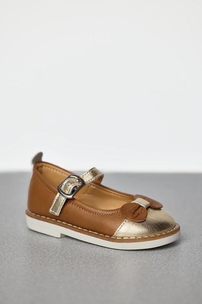 Reims Baletanke za devojčice Cammelia, Braon-zlatne