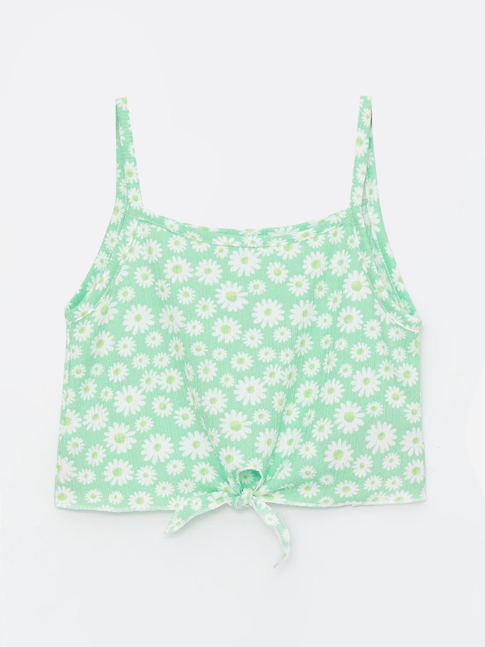 LC Waikiki Majica za devojčice S4EM54Z4-LRF, Svetlozelena