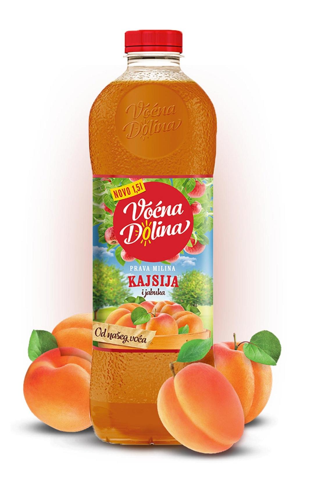 Fruvita Voćni sok od kajsije Voćna dolina,1.5l