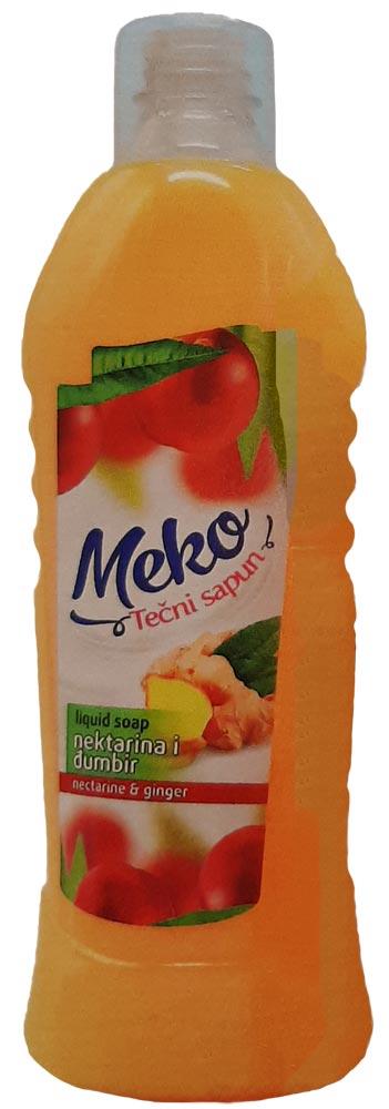 Meko Tečni sapun, Nektarina i đumbir, 1l
