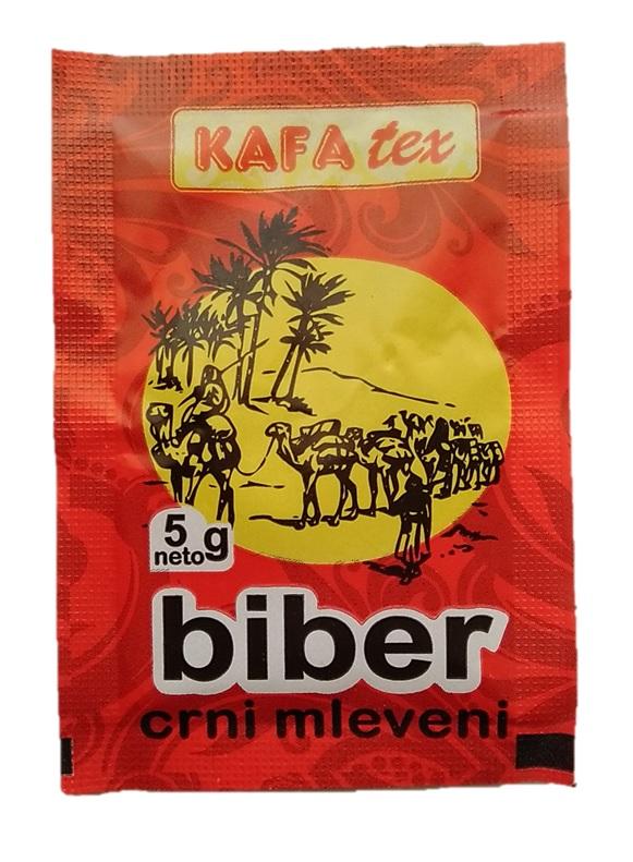Kafa Tex Biber Crni, Mleveni, 5g
