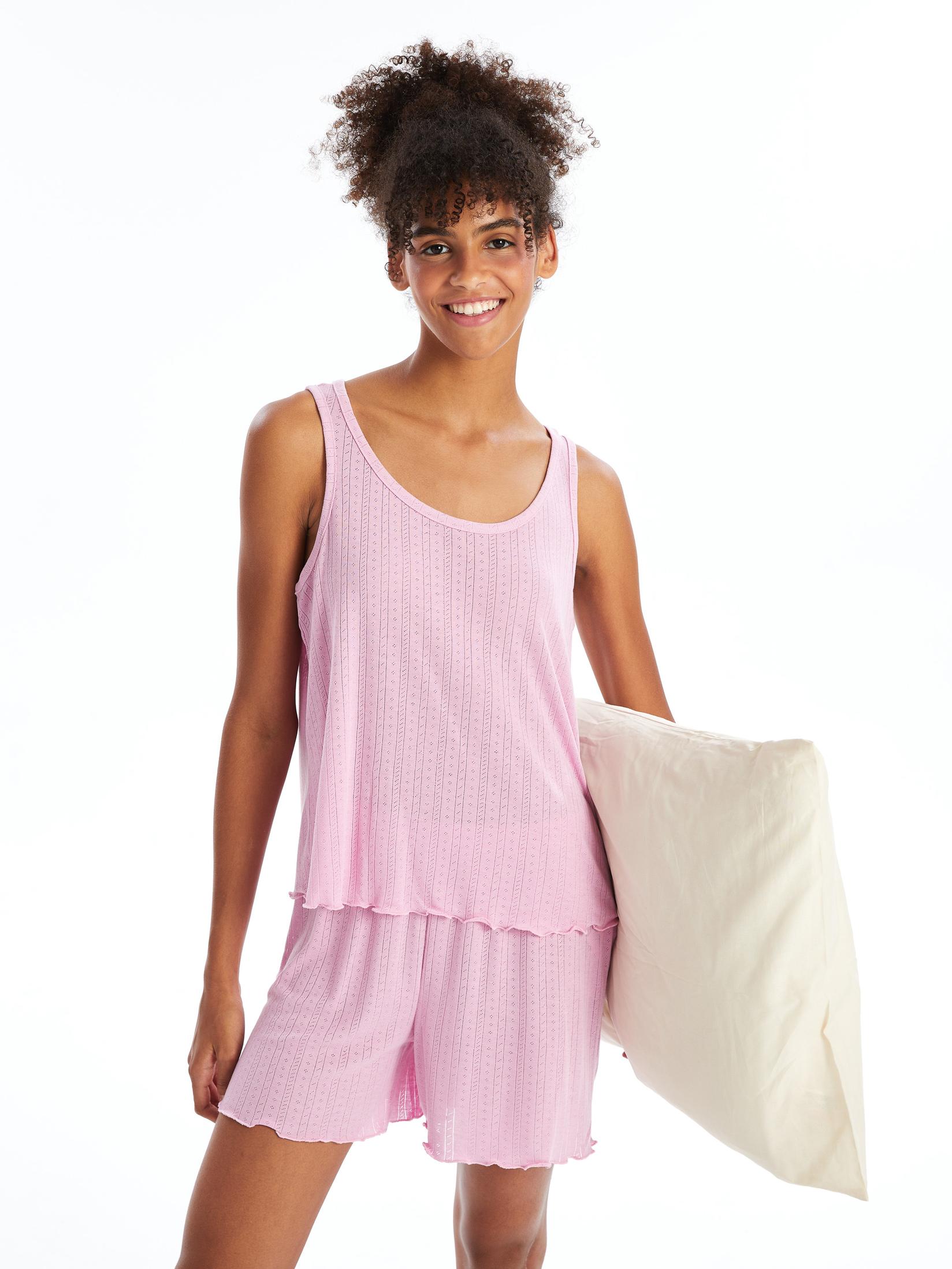 LC Waikiki Ženski šorc S4OQ44Z8-YQ2, Roze