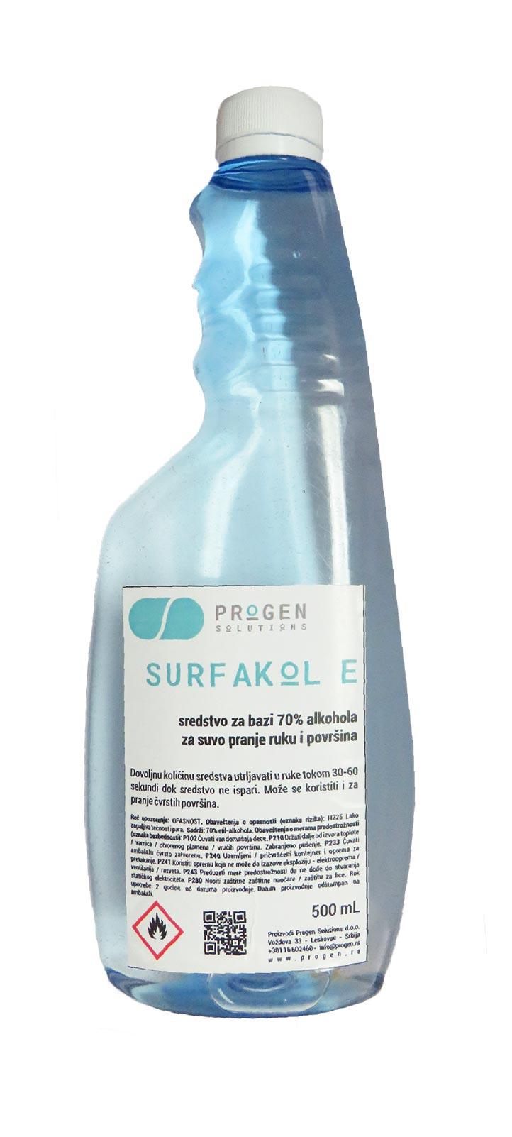 Surfakol 70% alkohol, 0.5l