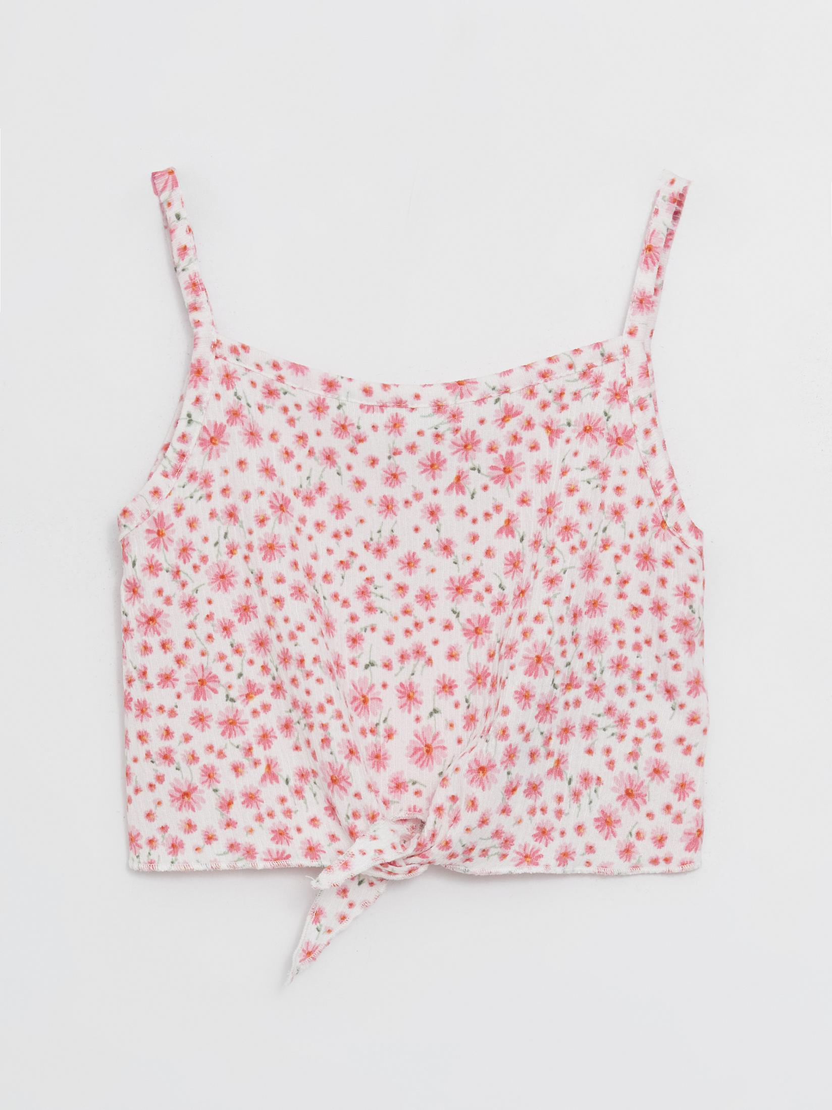 LC Waikiki Majica za devojčice S4EM54Z4-LRA, Roze-Bela