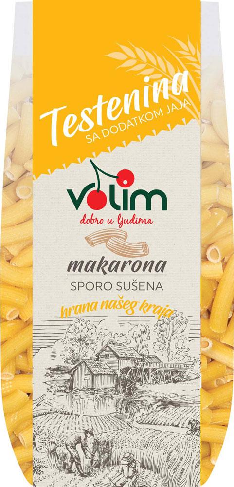 Volim - dobro u ljudima Testenina Makarone, 350g