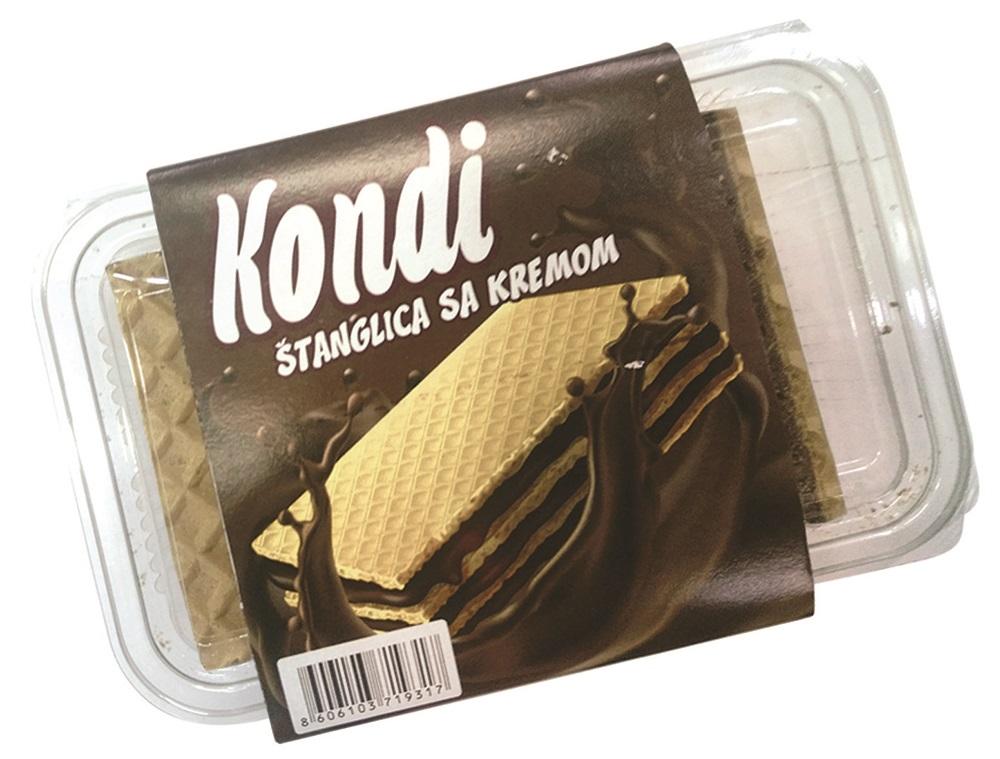 Kondi Štanglice sa crnim kremom, 250g